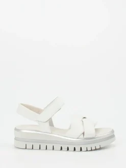 – Keilsandalette aus Lammleder Offwhite*Gabor Online