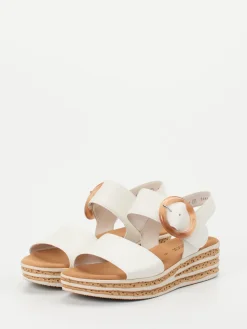 – Keilsandalette aus Lammleder Offwhite*Gabor Best