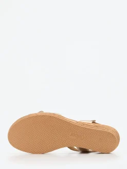 – Keilsandalette aus Metallicleder farben*Gabor Discount