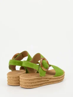 – Keilsandalette aus Veloursleder*Gabor Online