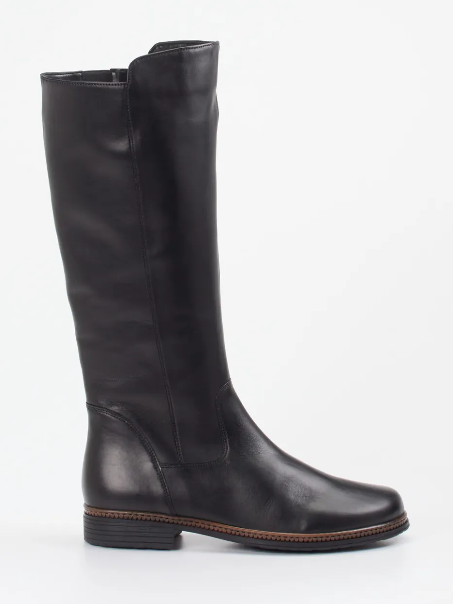 – Kniehohe Stiefel aus Kalbleder*Gabor Sale