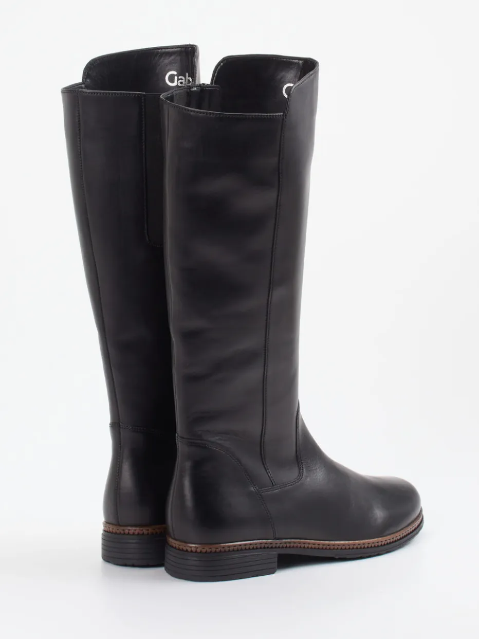 – Kniehohe Stiefel aus Kalbleder*Gabor Sale