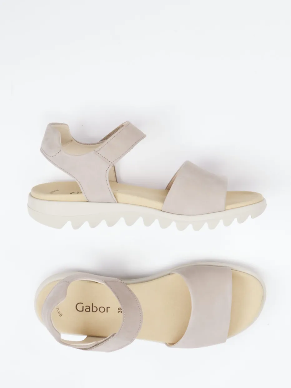 – Komfort-Sandale aus Nubukleder*Gabor Clearance