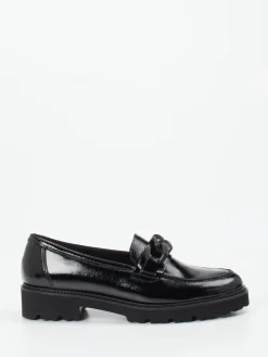 Damen Gabor – Loafer aus Lackleder in