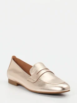 – Loafer aus Metallicleder in Rosé*Gabor Discount