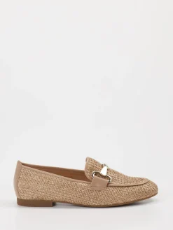 Damen Gabor – Loafer aus Textil in geflochten