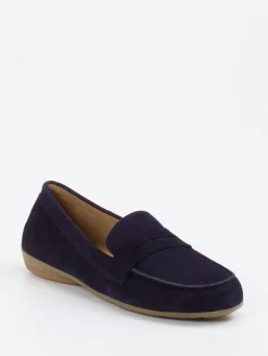 – Loafer aus Veloursleder in Dunkel*Gabor
