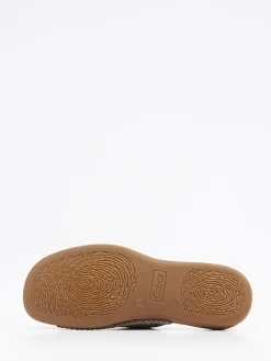 – Pantolette aus Nubukleder in Taupegrau*Gabor Best