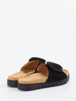 Damen Gabor – Pantolette aus Veloursleder