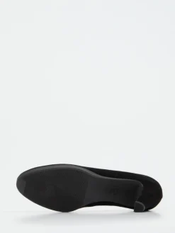 Damen Gabor – Plateau-Pumps aus Veloursleder