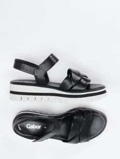 – Plateausandale aus Lammleder*Gabor Online