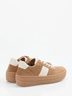– Plateau-Sneaker aus Veloursleder karamell*Gabor Online