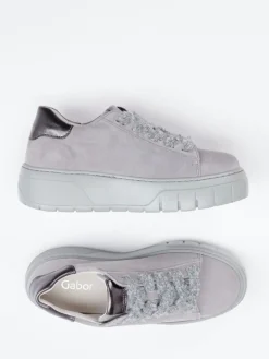 – Plateau-Sneaker aus Veloursleder*Gabor Best