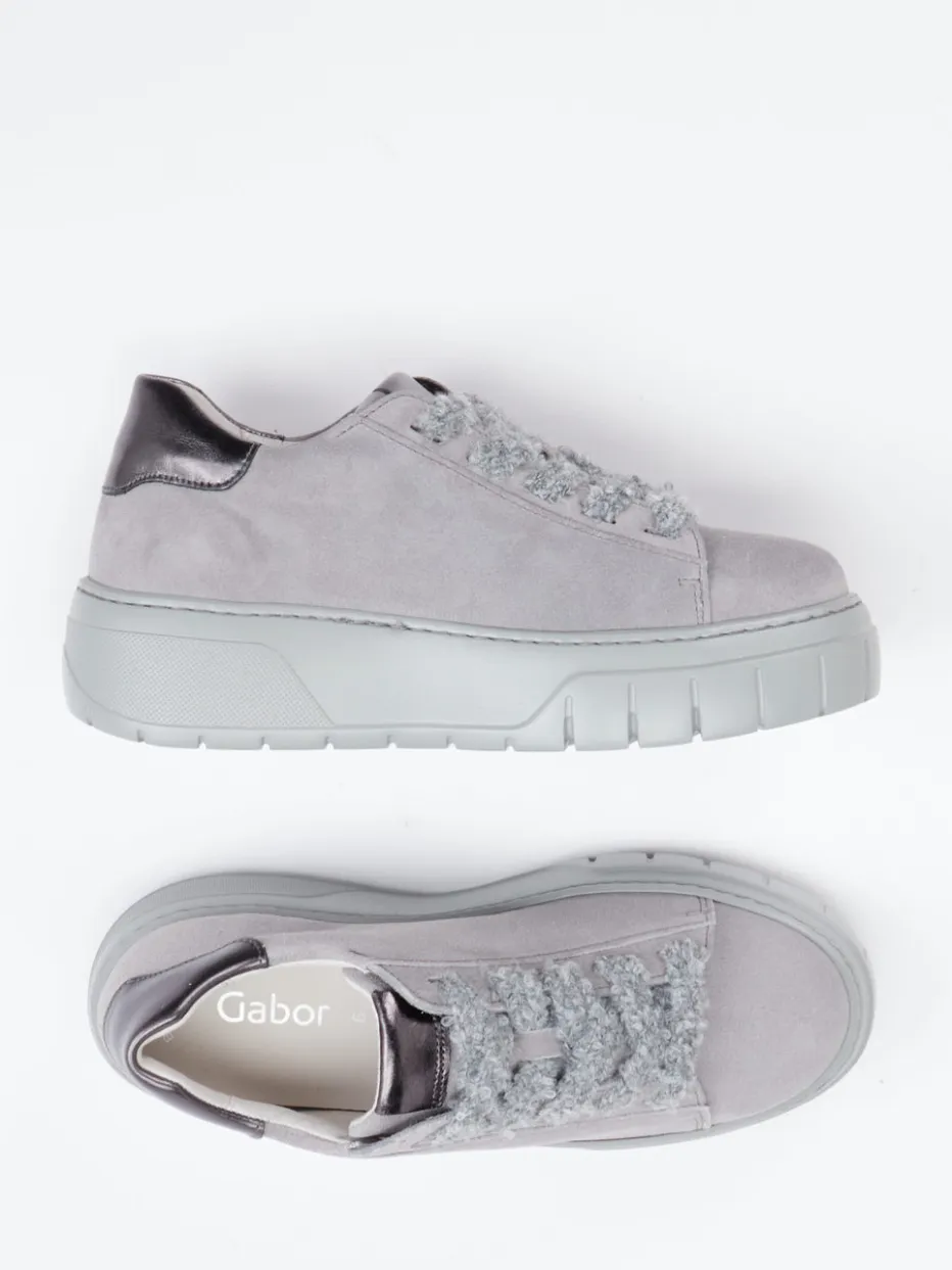 – Plateau-Sneaker aus Veloursleder*Gabor Best