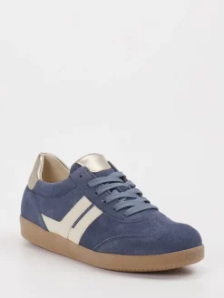 – Retro-Sneaker aus Velourleder jeans*Gabor Clearance