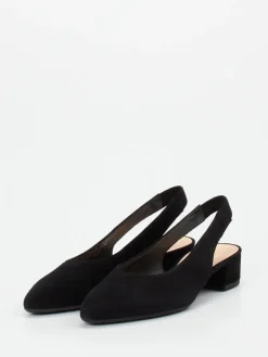 Damen Gabor – Slingback-Pumps aus Veloursleder