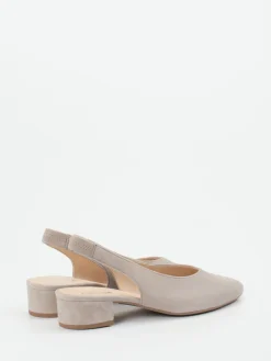 Damen Gabor – Slingpumps aus Veloursleder in
