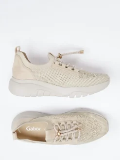 Damen Gabor – Slip-On Sneaker aus Textilstrick in