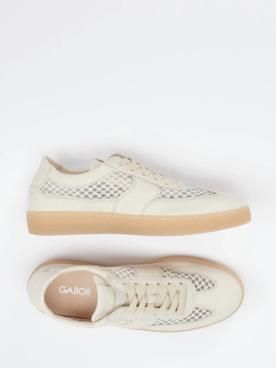 – Sneaker aus Leder und Mesh*Gabor Discount