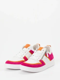 – Sneaker aus Velours- und Glattleder Weiß*Gabor Online