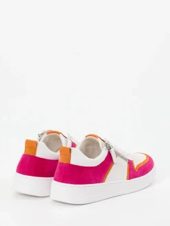 – Sneaker aus Velours- und Glattleder Weiß*Gabor Online