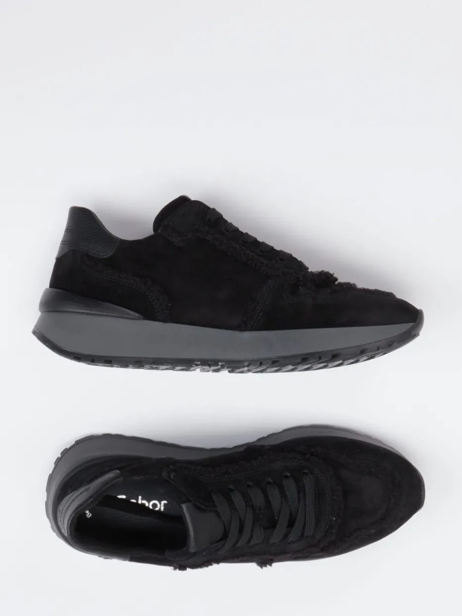 Damen Gabor – Sneaker aus Veloursleder