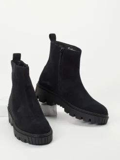 – Stiefeletten aus Veloursleder tiefschwarz*Gabor Clearance