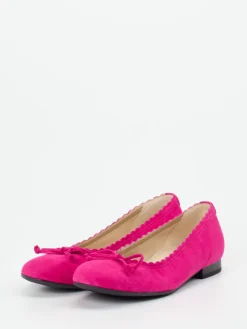 Damen Gabor Comfort – Ballerinas aus Veloursleder