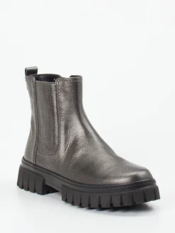 – Chelsea Boots aus Metallicleder anthrazit*Gabor Comfort Sale