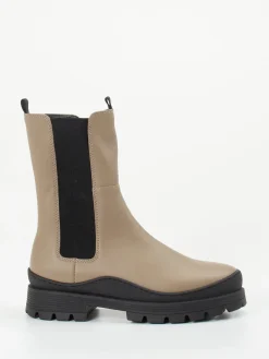 – Chelsea Boots aus Kalbleder in Taupe*Gabor Comfort Outlet