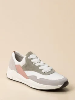 – Chunky Sneaker aus Kalbleder pastellweiß*Gabor Comfort Best