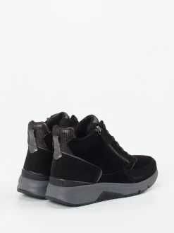 Damen Gabor Comfort – High-Top Sneaker aus Veloursleder
