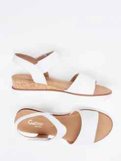 Damen Gabor Comfort – Keilsandaletten aus Kalbleder