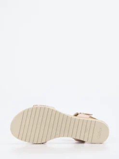 Damen Gabor Comfort – Keilsandalette aus Kalbleder rosé