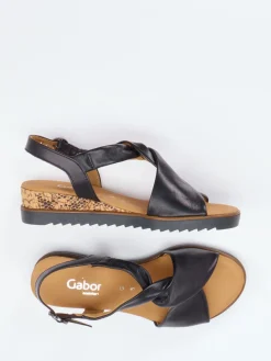 – Keilsandalette aus Kalbleder*Gabor Comfort