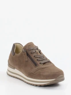 – Komfort-Sneaker aus Veloursleder taupe*Gabor Comfort Best