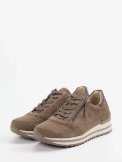 – Komfort-Sneaker aus Veloursleder taupe*Gabor Comfort Best