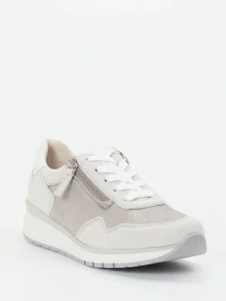 Damen Gabor Comfort – Komfort-Sneaker aus Stretch und Veloursleder