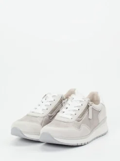 Damen Gabor Comfort – Komfort-Sneaker aus Stretch und Veloursleder