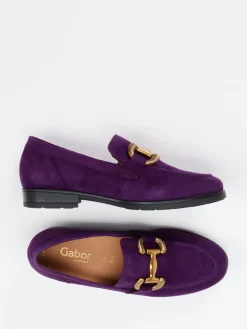 – Loafer aus Veloursleder Violett*Gabor Comfort Best