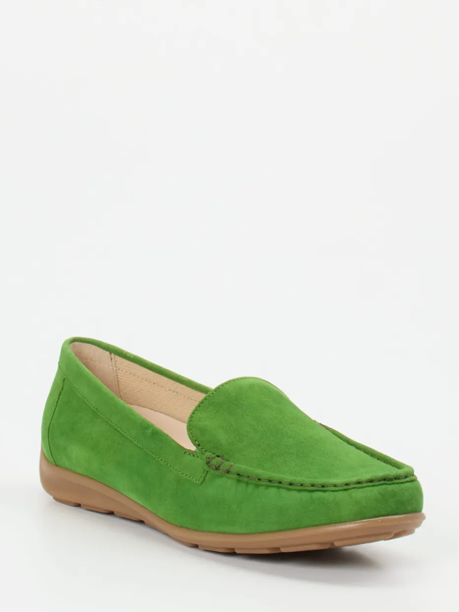 – Loafer aus Veloursleder gras*Gabor Comfort