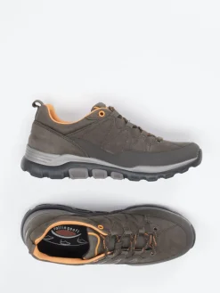 Damen Gabor Comfort – Outdoorschuh aus Nubukleder olivgrau