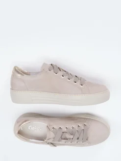 – Plateau-Sneaker aus Veloursleder*Gabor Comfort Outlet