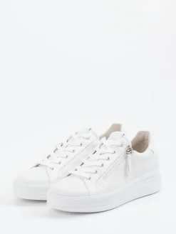 Damen Gabor Comfort – Plateau-Sneaker aus Flechtleder