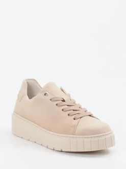 Damen Gabor Comfort – Plateau-Sneaker aus Veloursleder