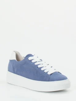 Damen Gabor Comfort – Plateau-Sneaker aus Veloursleder