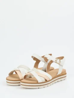 – Sandalen aus Kalbleder Beige*Gabor Comfort Outlet