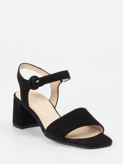 Damen Gabor Comfort – Sandalette aus Veloursleder