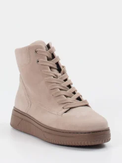 Damen Gabor Comfort – Schnürboots aus Veloursleder