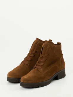 – Schnürboots aus Veloursleder*Gabor Comfort Hot